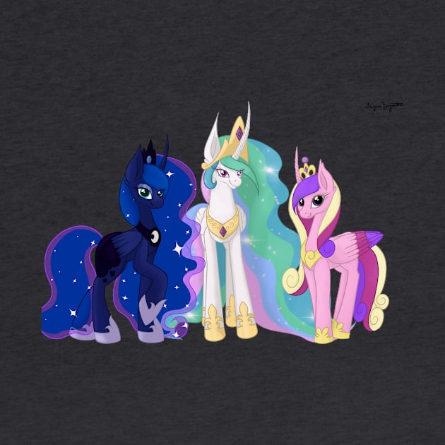 My Little Pony: Friendship is Magic Princesses by Boyanton Designs